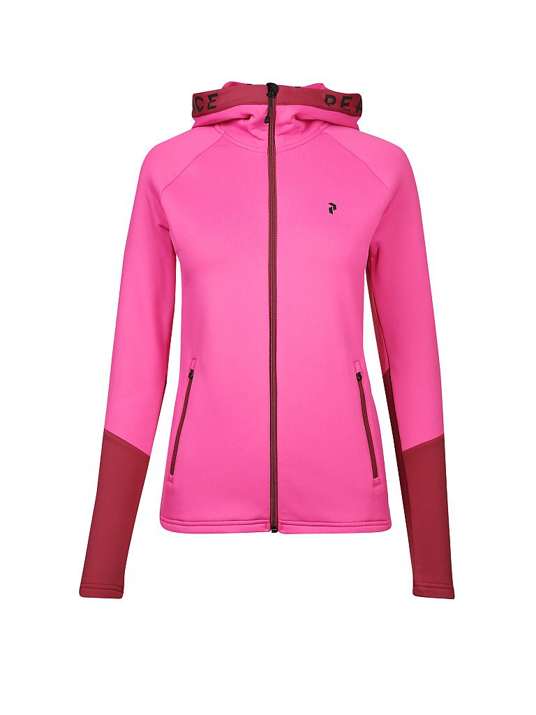 PEAK PERFORMANCE | Damen Unterziehweste Rider Hoodie | pink