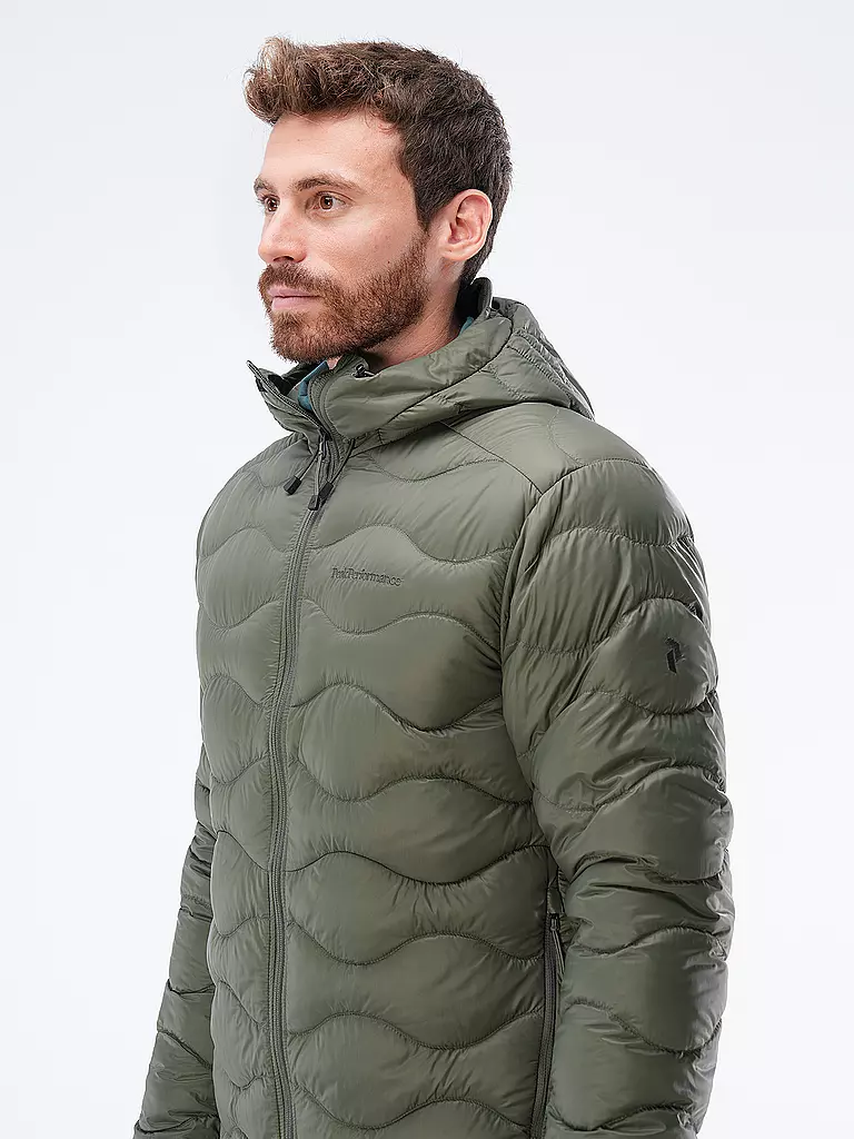 PEAK PERFORMANCE | Herren Daunenjacke Helium | dunkelgrün