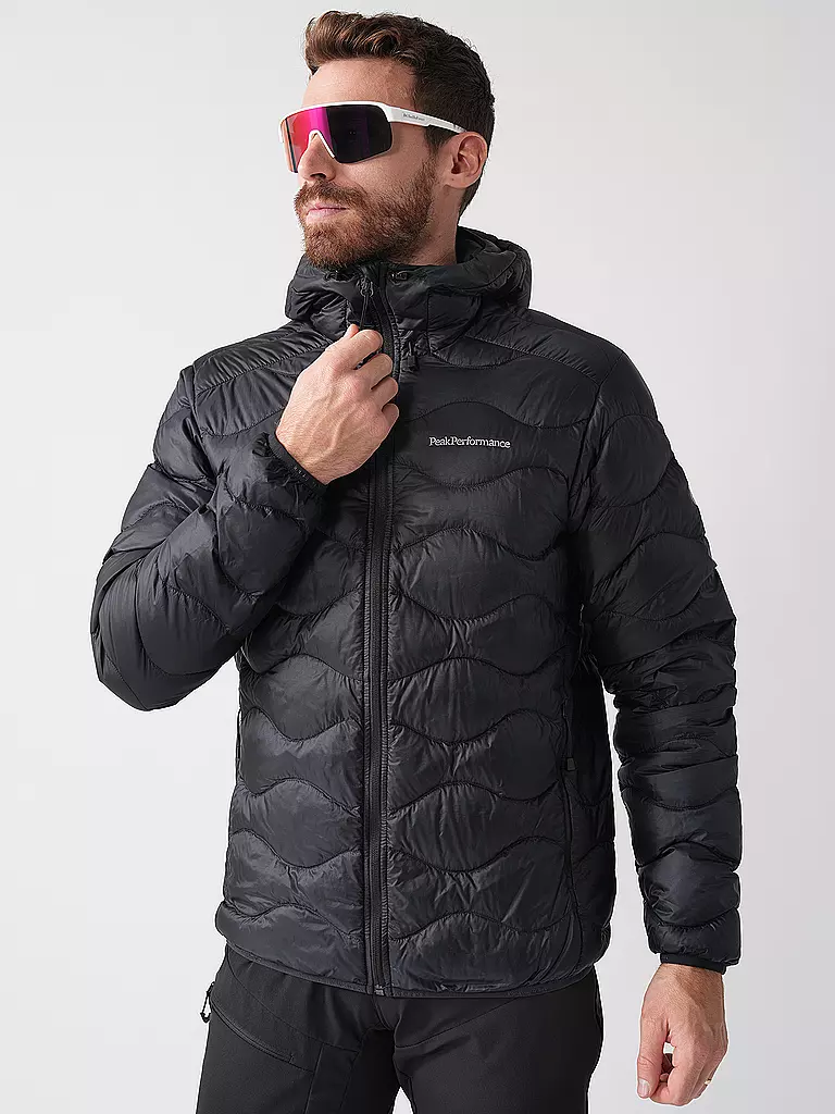 PEAK PERFORMANCE | Herren Daunenjacke Helium | schwarz