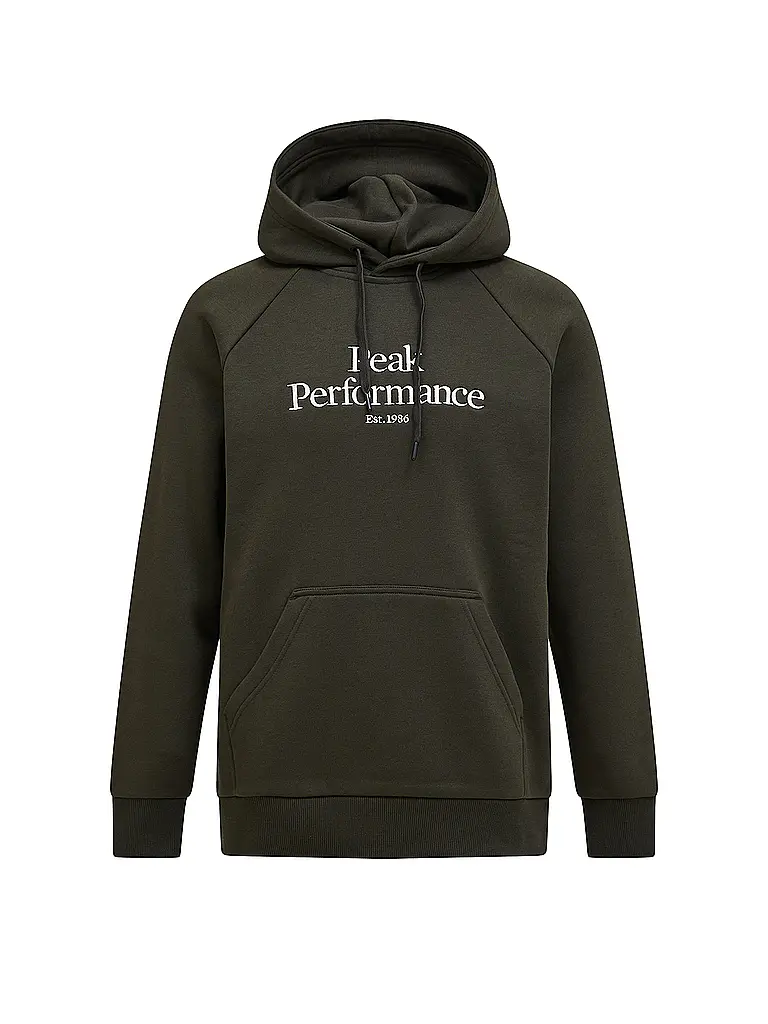 PEAK PERFORMANCE | Herren Hoodie Original | olive