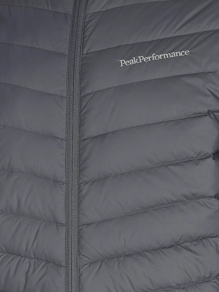 PEAK PERFORMANCE | Herren Winterjacke Frost Down Hoodie | grau