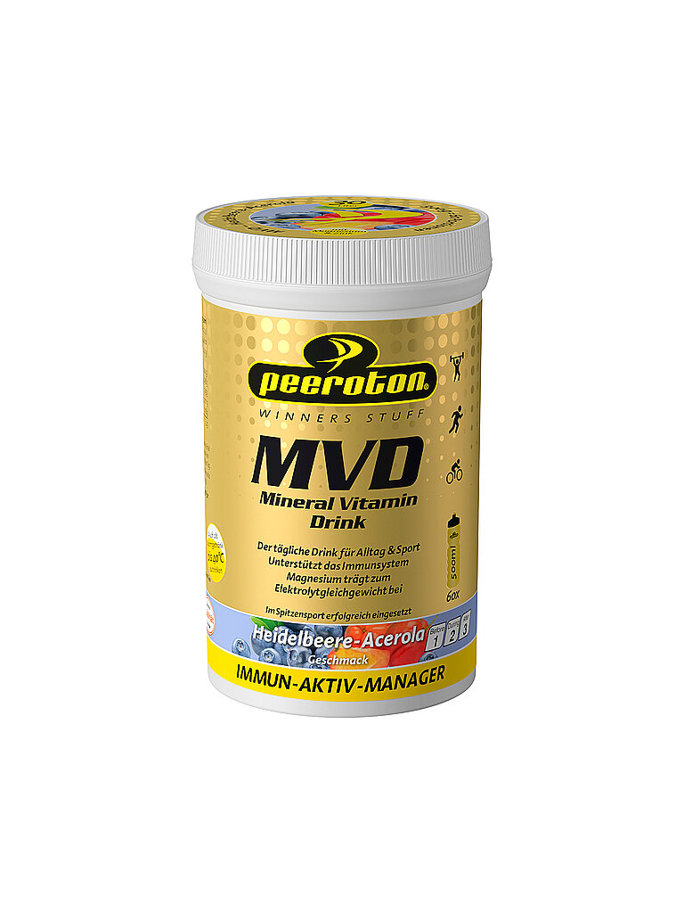 PEEROTON Getränkepulver Mineral Vitamin Drink Heidelbeere-Acerola bunt