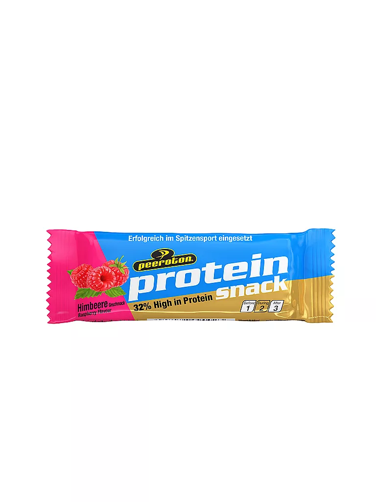 PEEROTON | Proteinsnack Riegel Himbeere/Biscuit 35g | keine Farbe