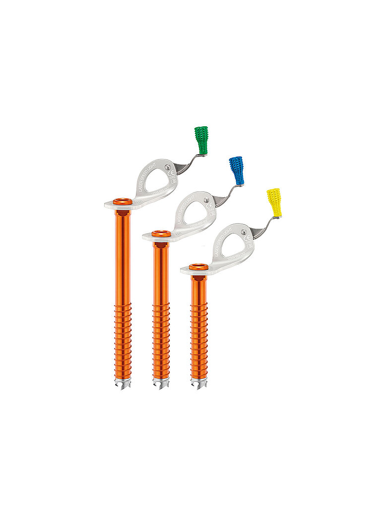 Eisschraube Laser Speed Light orange 13CM B