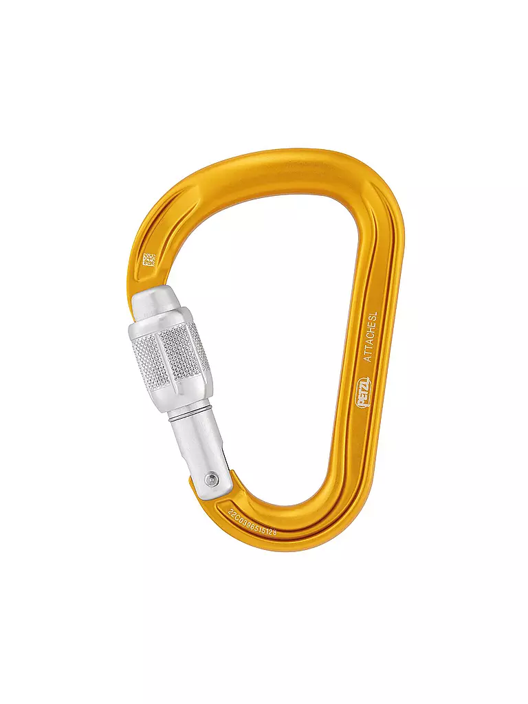 PETZL | Karabiner Attache | gelb