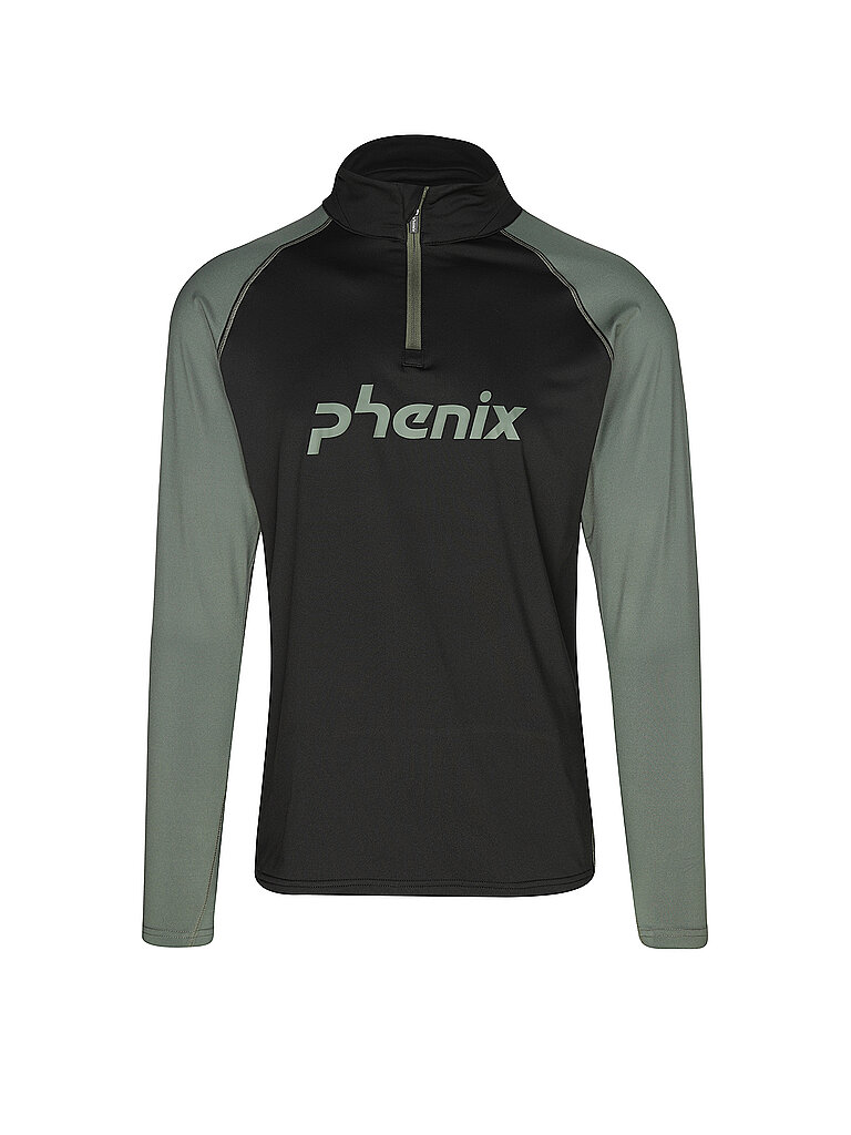Phenix Unterzieh Zipshirt AR Line Fleece Schwarz