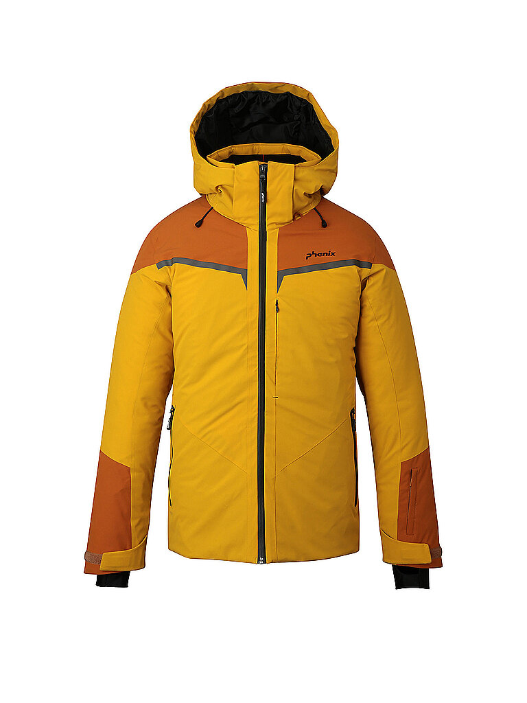 Herren Skijacke Color Combination braun 52 M