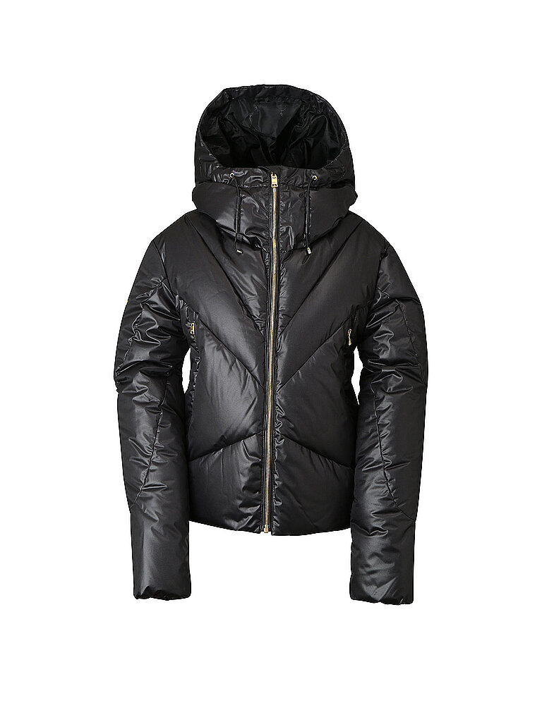 Phenix Skijacke Irregular Down Shiny Taffeta Schwarz