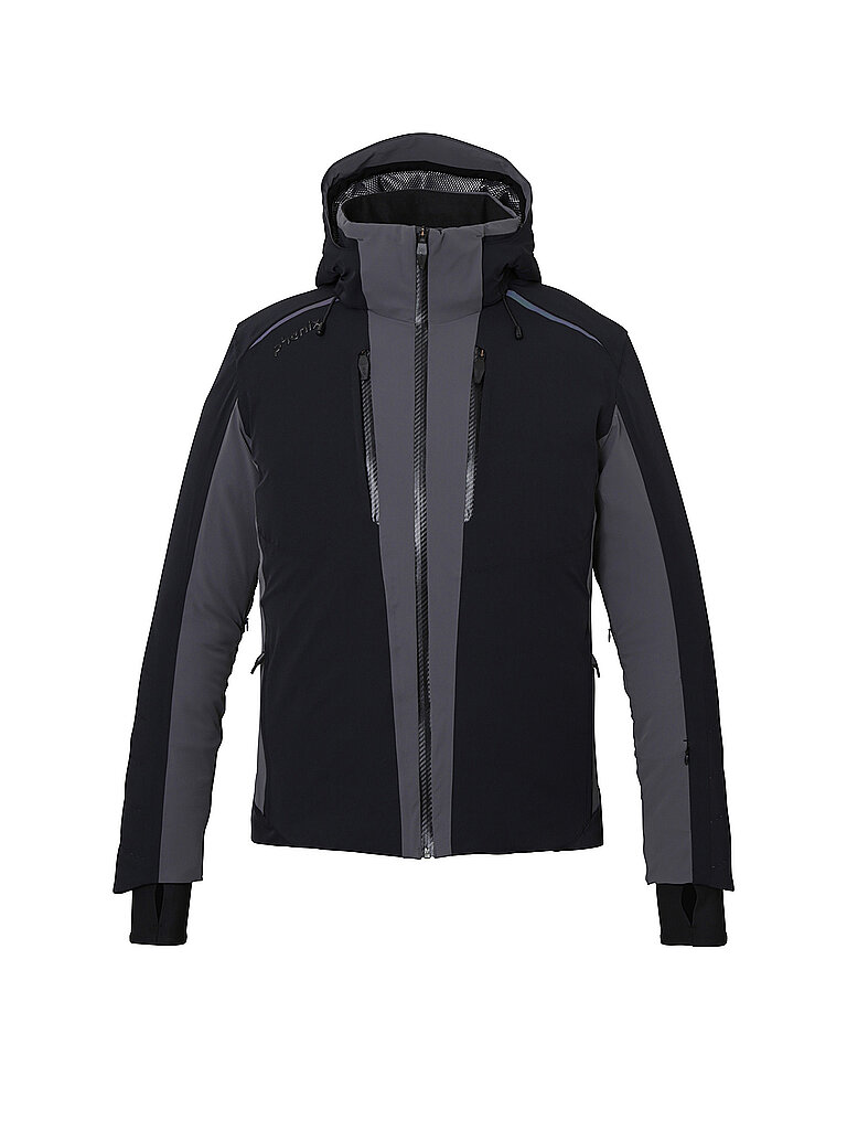 PHENIX Herren Skijacke schwarz | S
