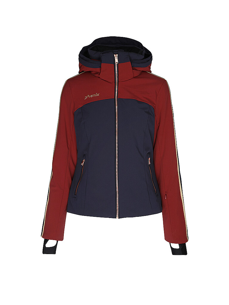 PHENIX Damen Skijacke dunkelrot | 36