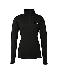 PHENIX | Damen Unterzieh Zipshirt Basic Set In Sleeve 1/2 | schwarz