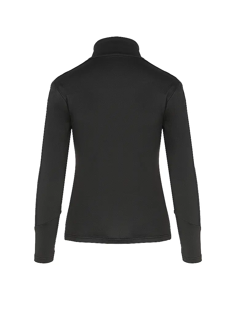 PHENIX | Damen Unterzieh Zipshirt | schwarz