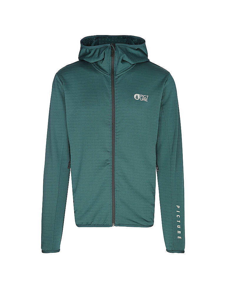 PICTURE Herren Unterzieh Fleecejacke Bake Grid Fleece dunkelblau | XL