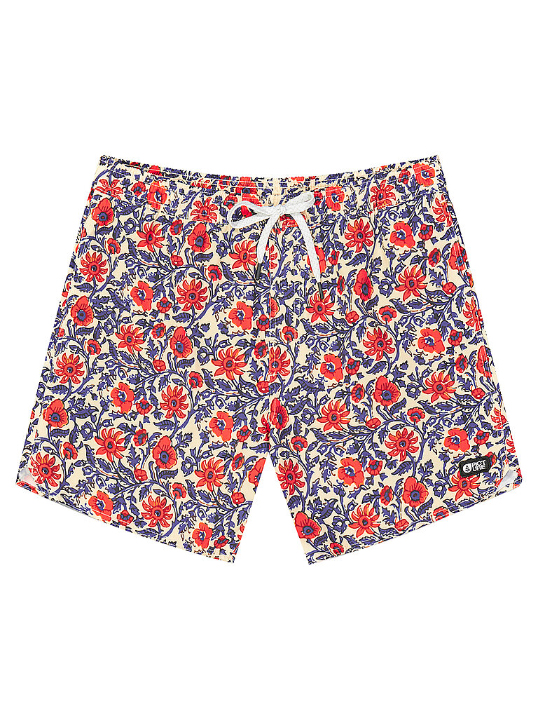 Herren Badeshorts Piau 15 Printed rot XL M