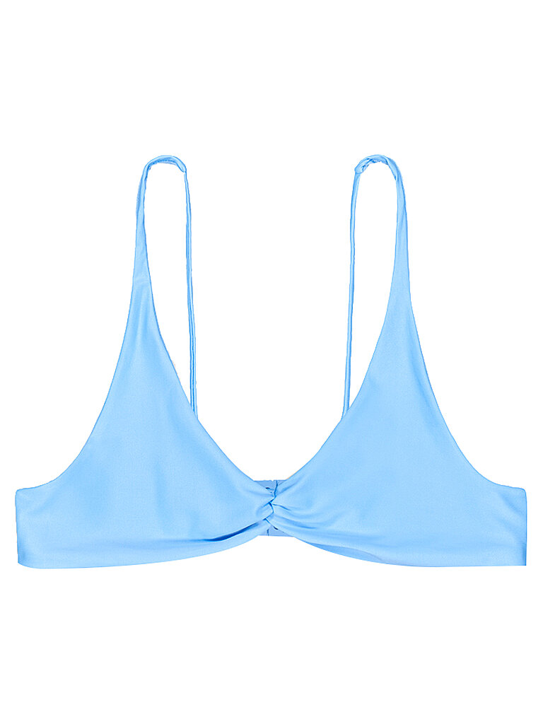Picture Bikini Top Triangel MIPAN Regen-Recycling Hellblau