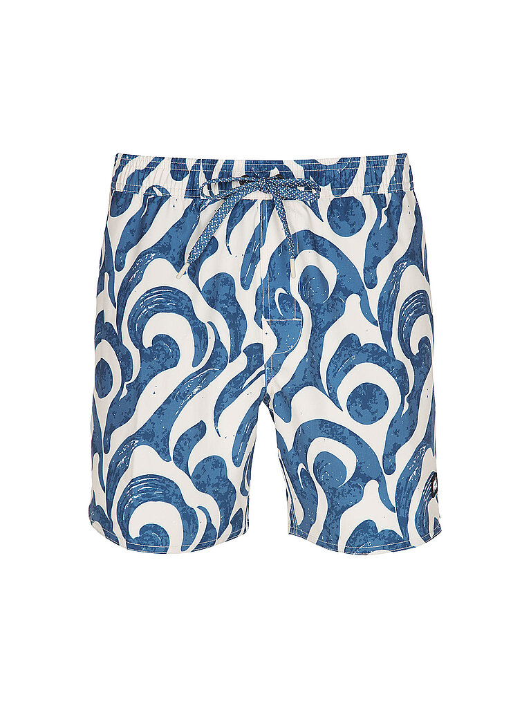 Herren Badeshorts Piau 15 Printed blau M M