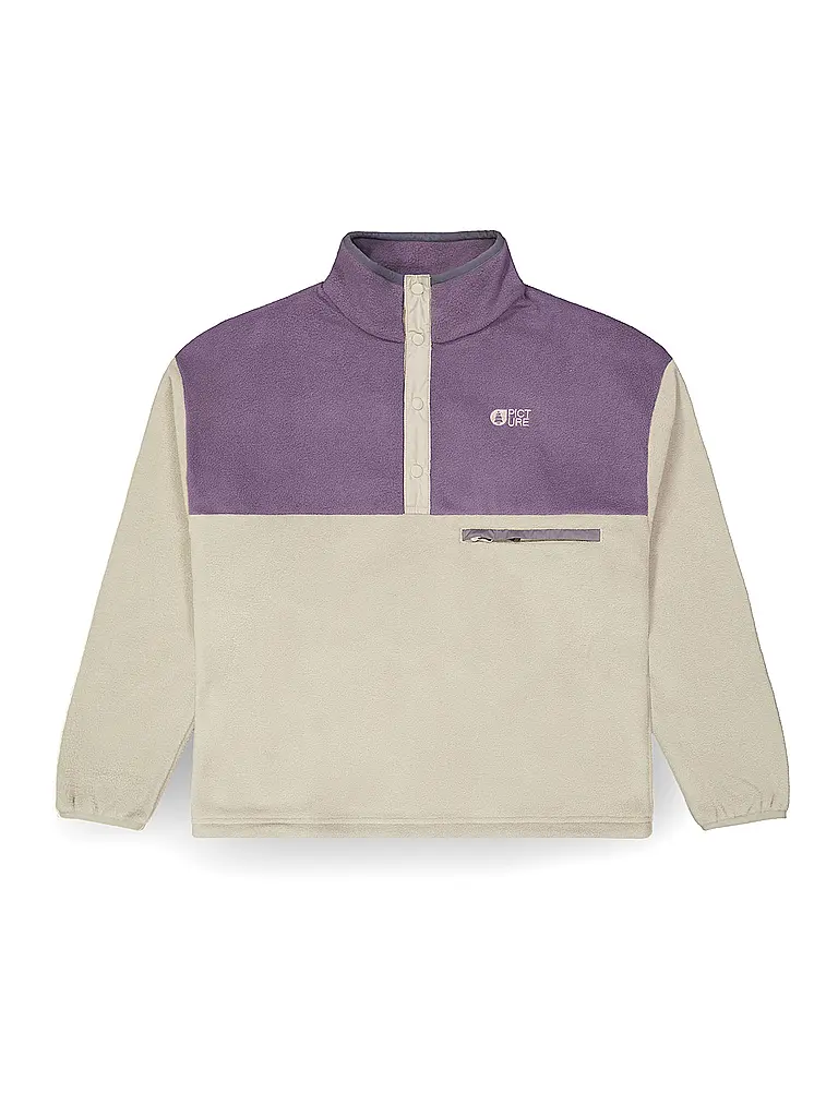 PICTURE | Damen Fleecepullover Arcca 1/4 | beere