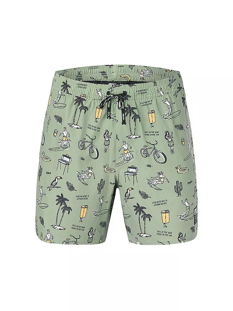 PICTURE | Herren Badeshort Piau 15'' | hellgrün