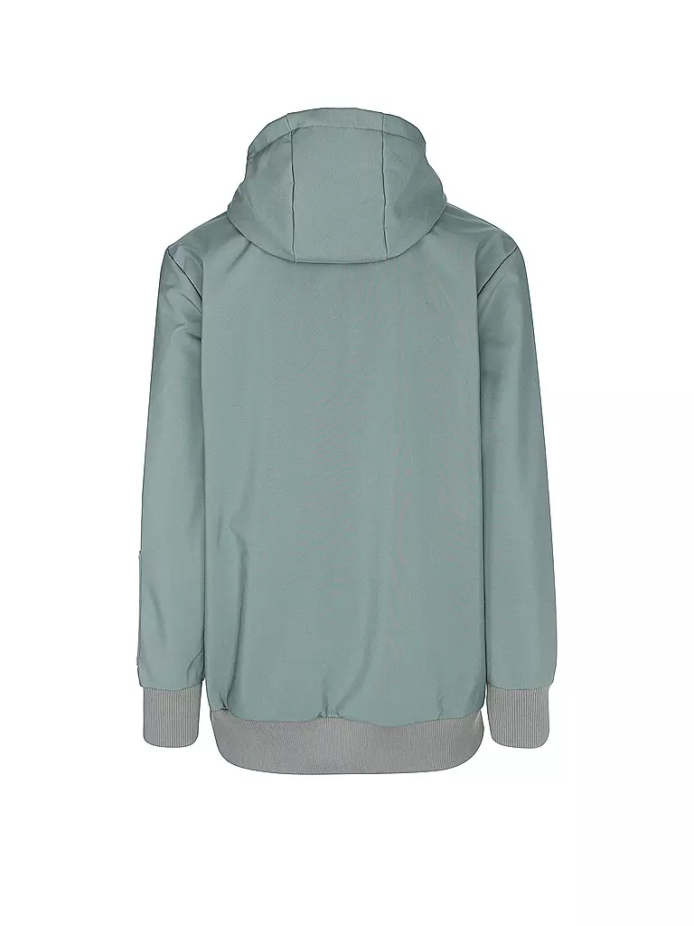 PICTURE | Herren Softshell Pullover Parker Hoodie | hellgrün