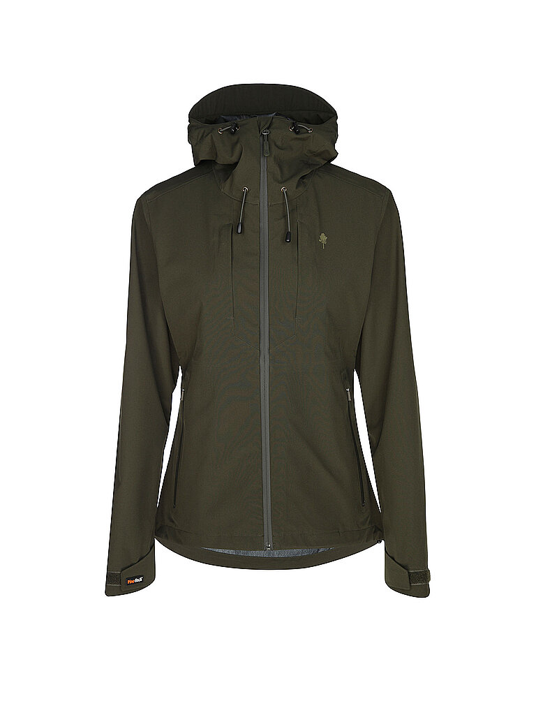 Pinewood Wanderjacke 3L Hoodie Polyester Olive