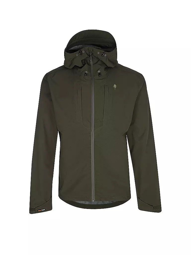 PINEWOOD | Herren Wanderjacke Abisko 3L Hoodie | olive