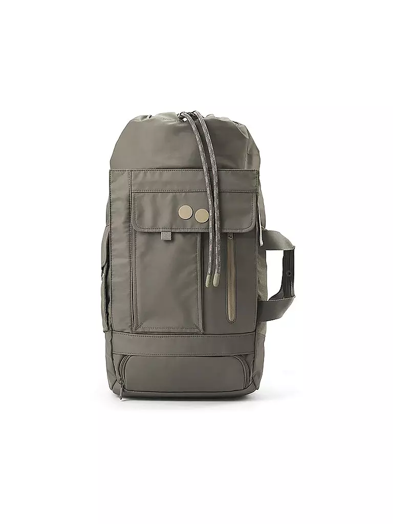 PINQPONQ | Rucksack Blok Medium Construct Pure Woven 30-32L | olive