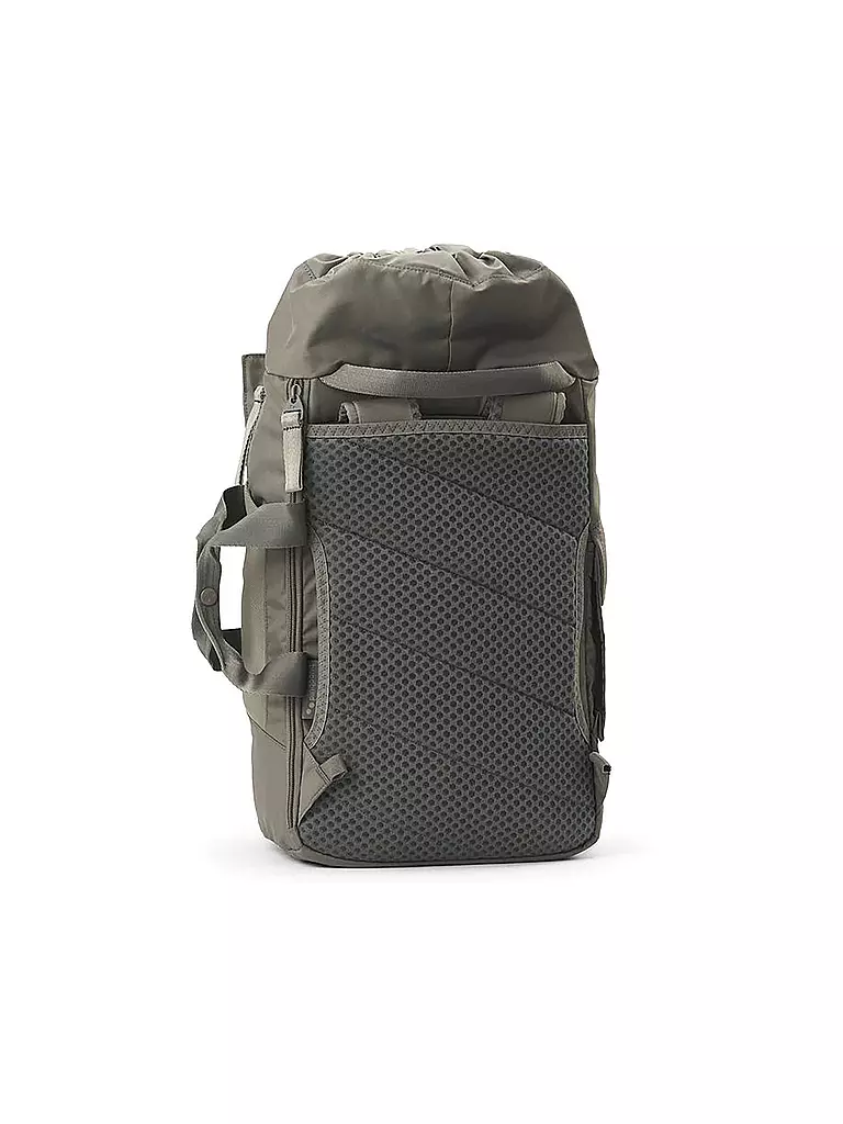 PINQPONQ | Rucksack Blok Medium Construct Pure Woven 30-32L | olive