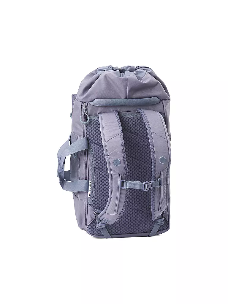 PINQPONQ | Rucksack Blok Medium Pure Woven 30-32L | lila