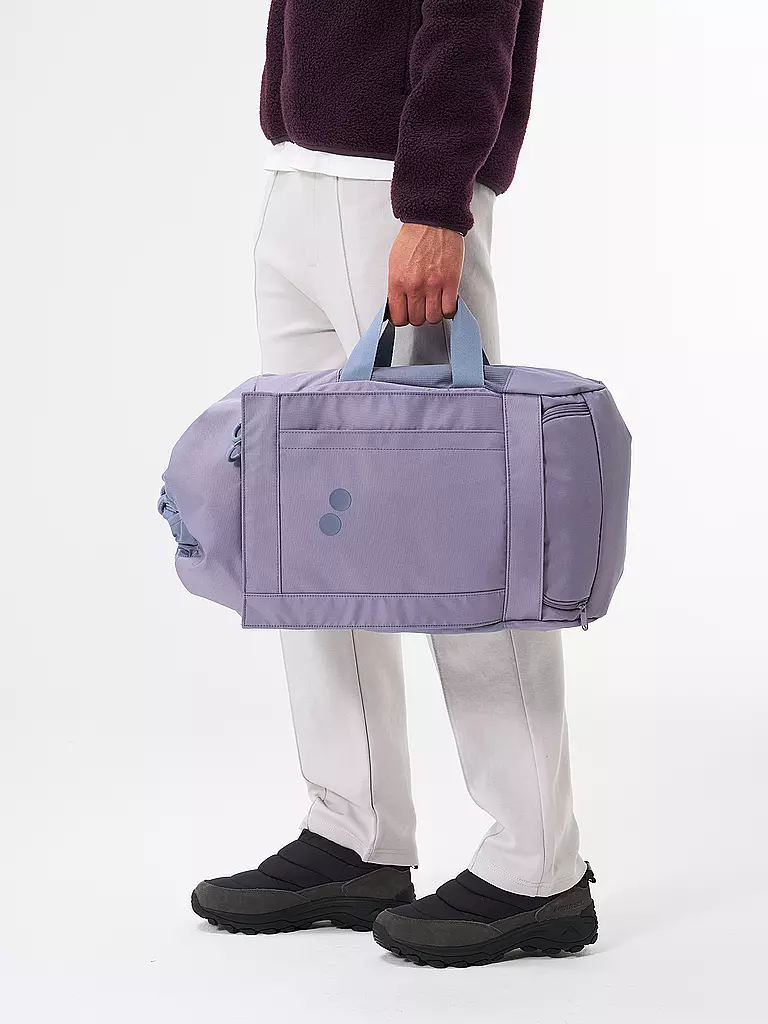 PINQPONQ | Rucksack Blok Medium Pure Woven 30-32L | lila