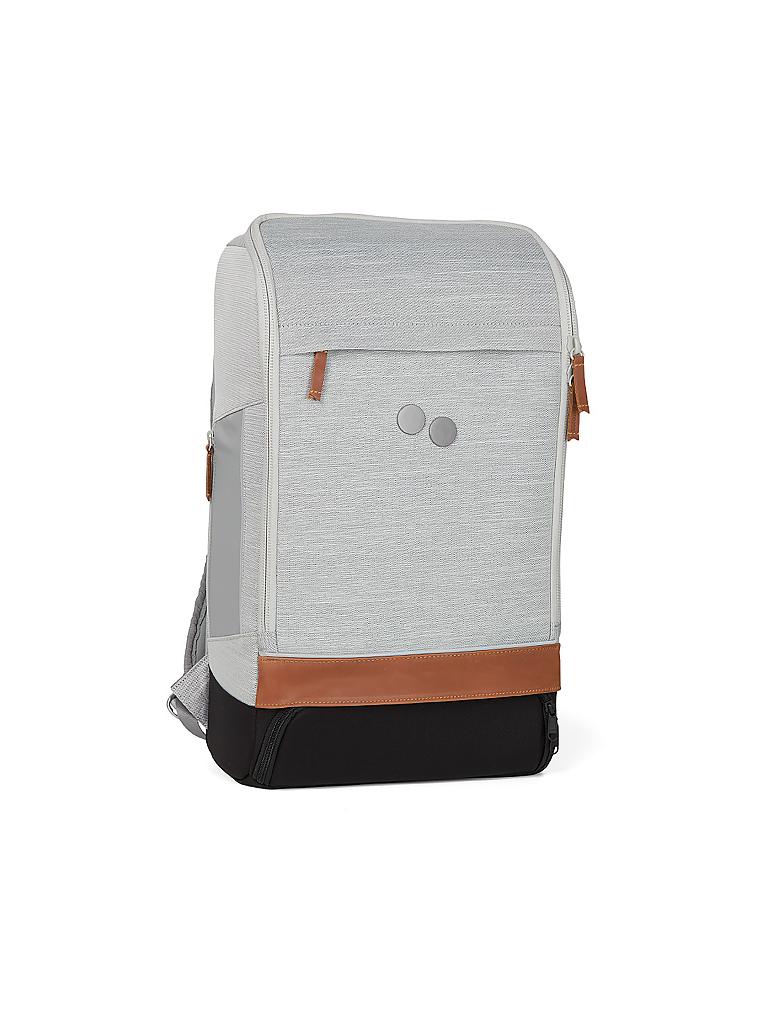 PINQPONQ | Rucksack Cubik Grand Vegan Leather | grau