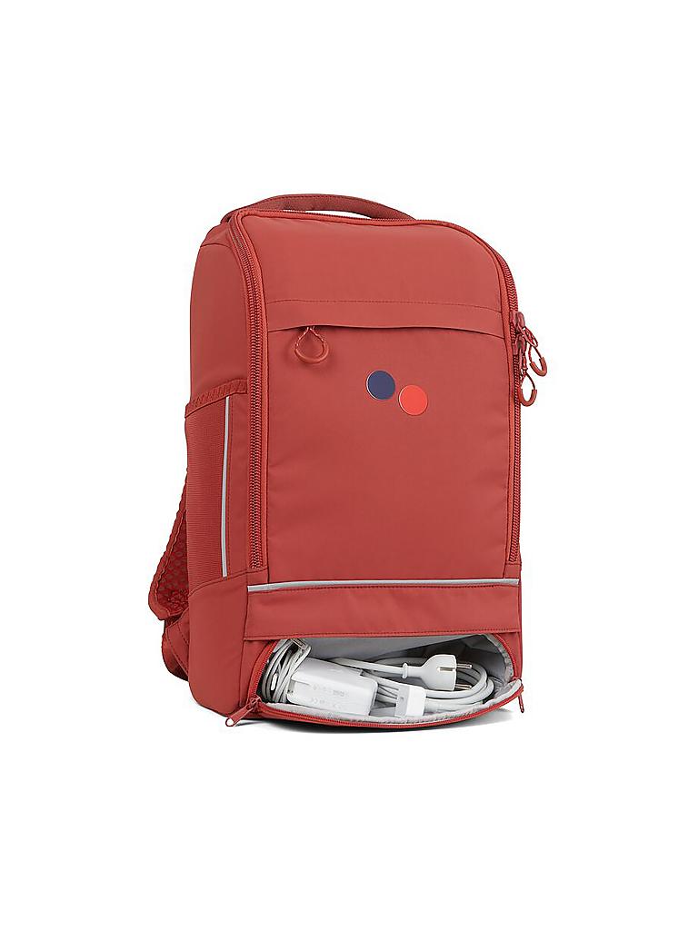 PINQPONQ | Rucksack Cubik Medium | rot