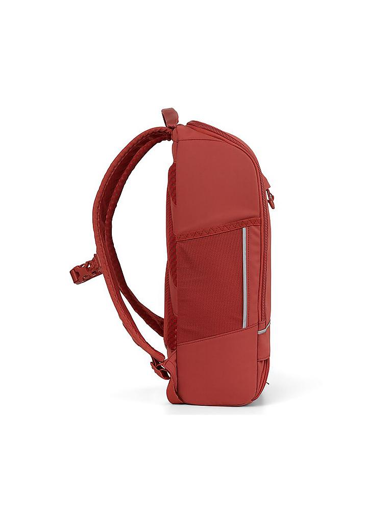 PINQPONQ | Rucksack Cubik Medium | rot