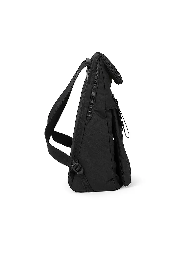 PINQPONQ | Rucksack Klak Construct 13 bis 18L | schwarz