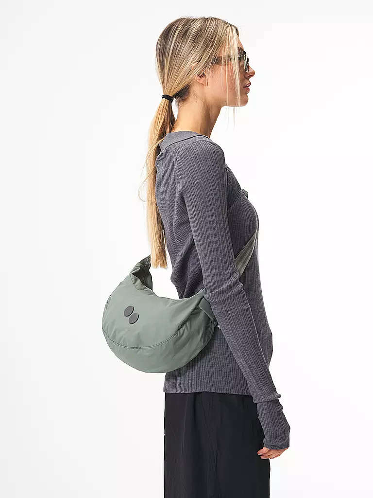 PINQPONQ | Umhängetasche Krumm Small 3,5L | Grün