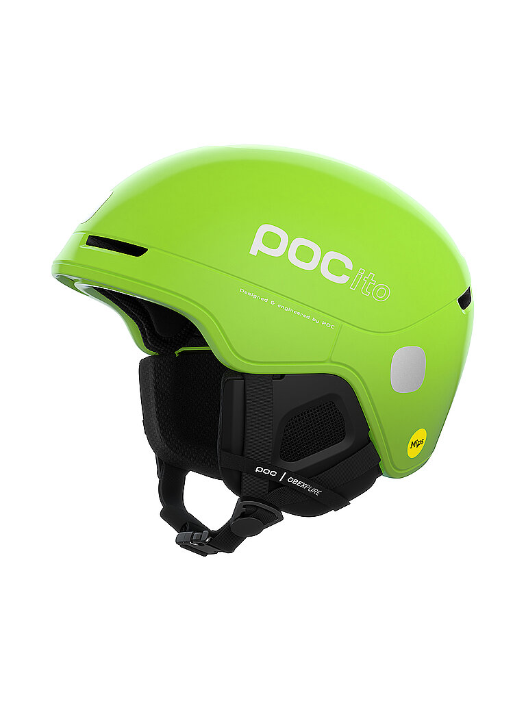 POC Kinder Skihelm POCito Obex MIPS gelb | 51-54CM