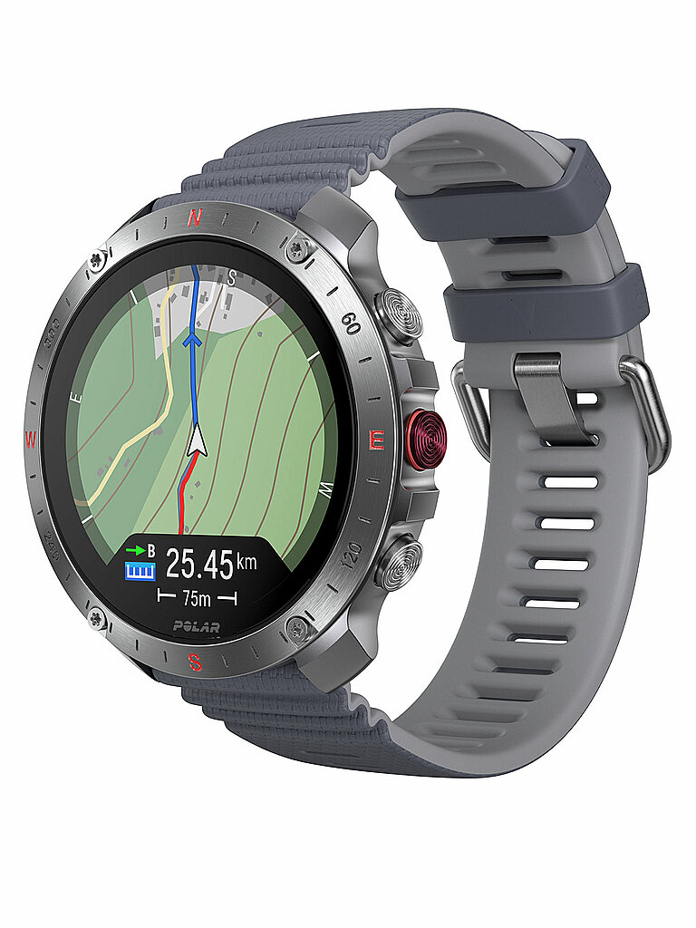 POLAR Outdoor-Multisportuhr Grit X2 Pro grau