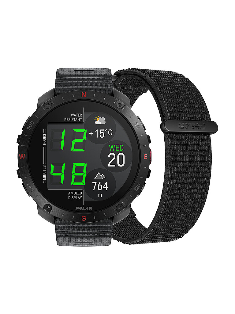 POLAR Fitness-Smartwatch Grit X2 Pro schwarz