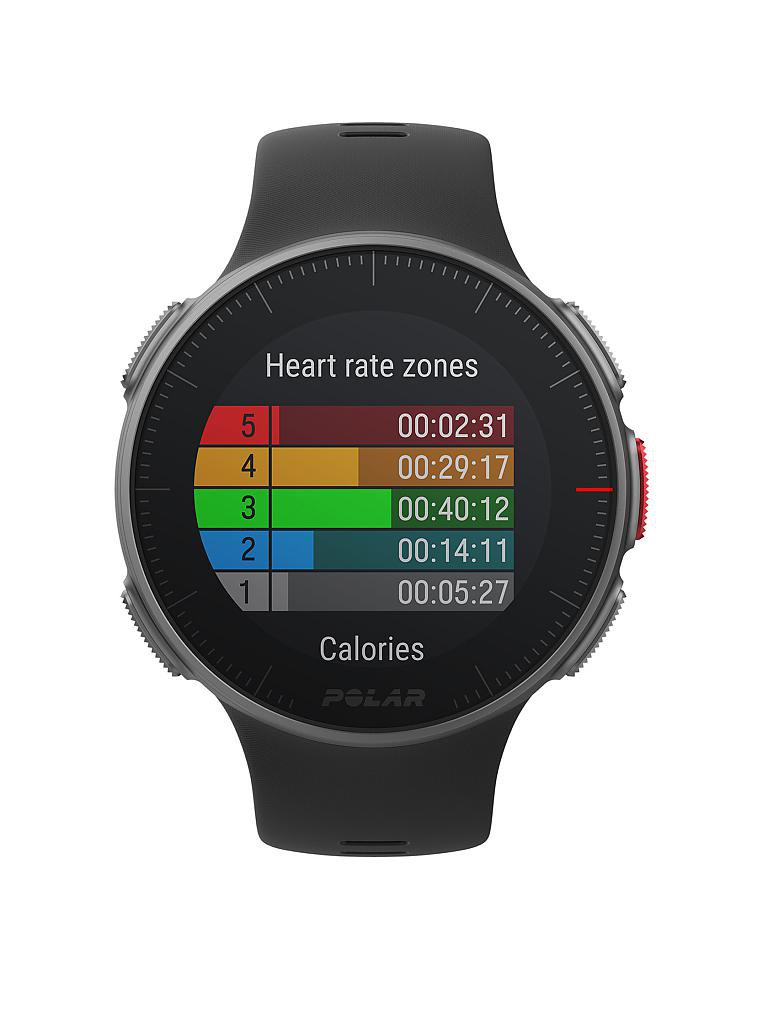 POLAR | GPS-Multisport-/Triathlonuhr Vantage V | schwarz