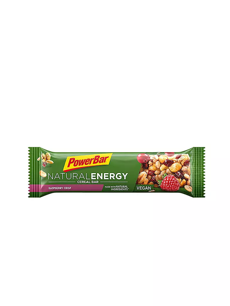 POWER BAR | Energieriegel Natural Energy Cereal Raspberry Crisp 40g | keine Farbe