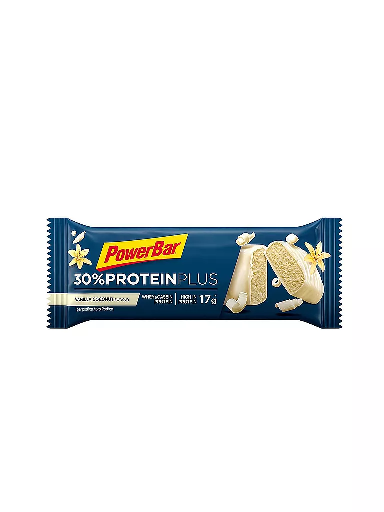 POWER BAR | Proteinriegel 30% Protein Plus Vanille Kokos 55g | keine Farbe