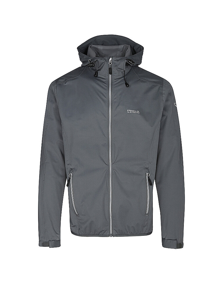 PRO-X Elements Regenjacke Donovan Herren Stretch PXE Grau