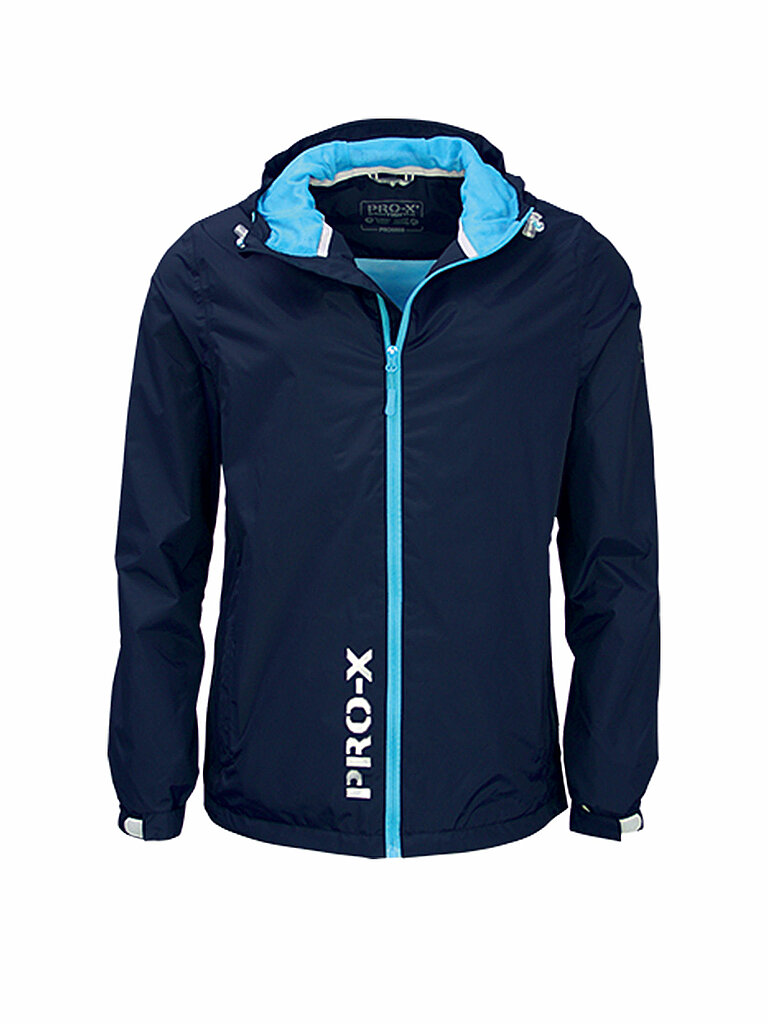 PRO-X ELEMENTS Kinder Regenjacke Flashy dunkelblau | 152