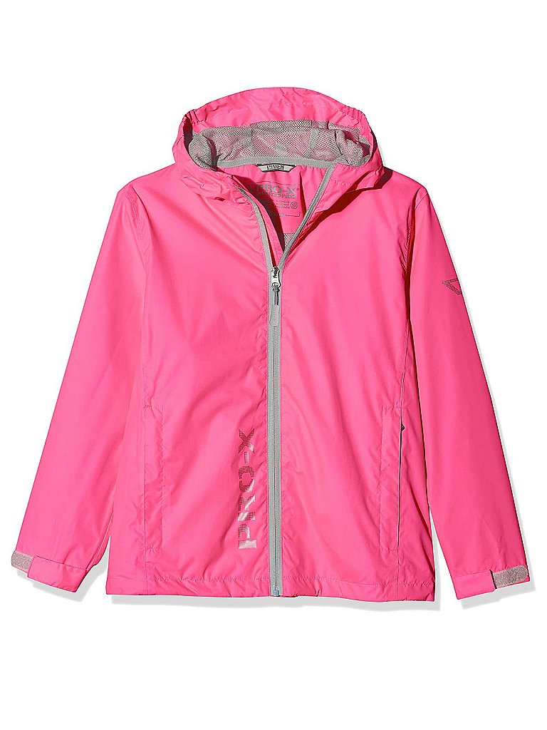 PRO-X ELEMENTS Kinder Regenjacke Flashy pink | 176