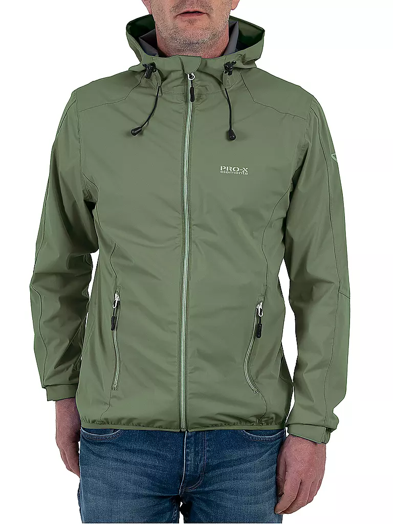 PRO-X ELEMENTS | Herren Regenjacke Donovan | grün