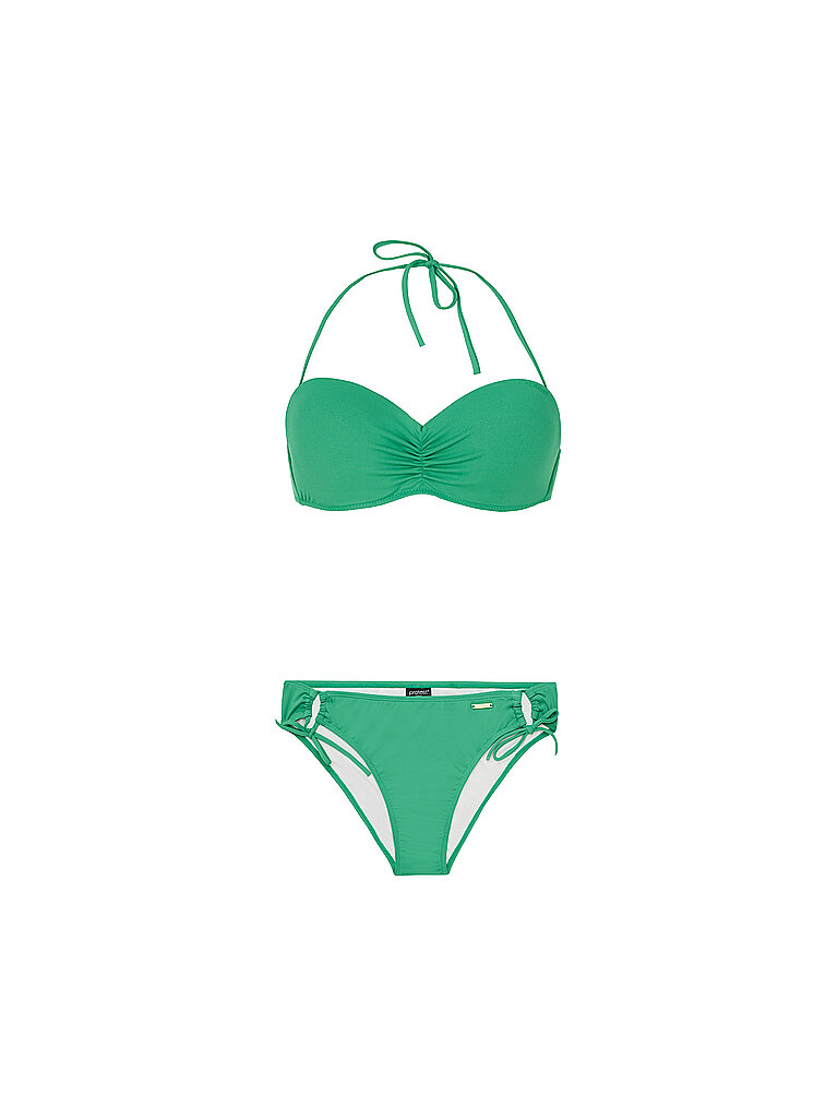Protest Bandeau-Bikini Recyceltes Material Grün