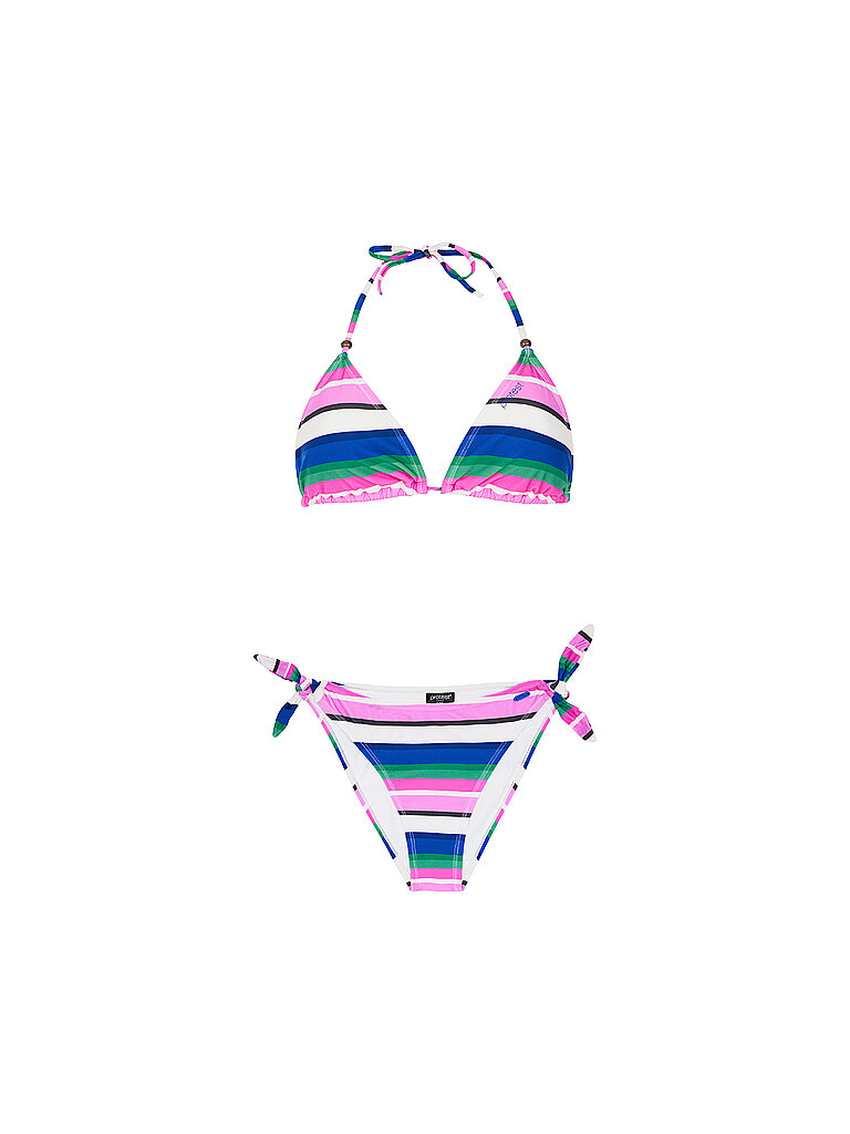 Protest Triangel-Bikini Recyceltes Material Bunt