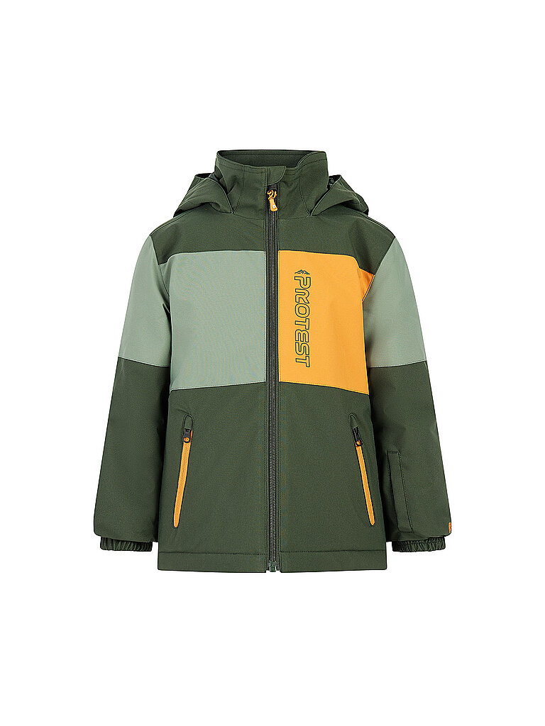 Protest Skijacke Skipasstasche TD Grün