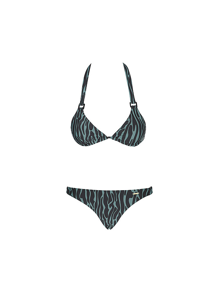 PROTEST Damen Bikini PRTDate Zebra Triangel petrol | XS