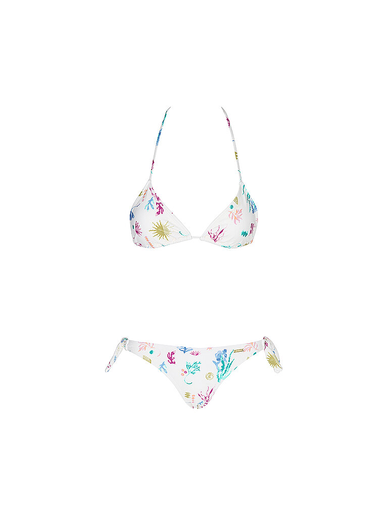 Protest Bikini Triangel PVRE Green Weiss