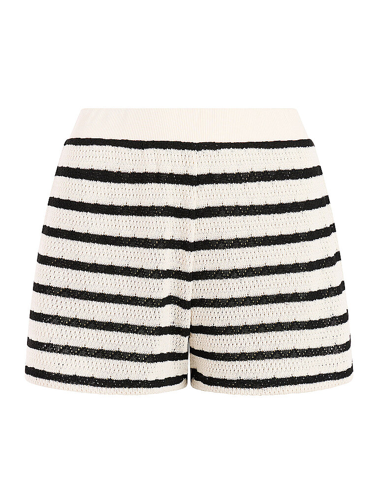 Protest Beachshorts Jacquard-Muster Reguläre Passform Bund Creme
